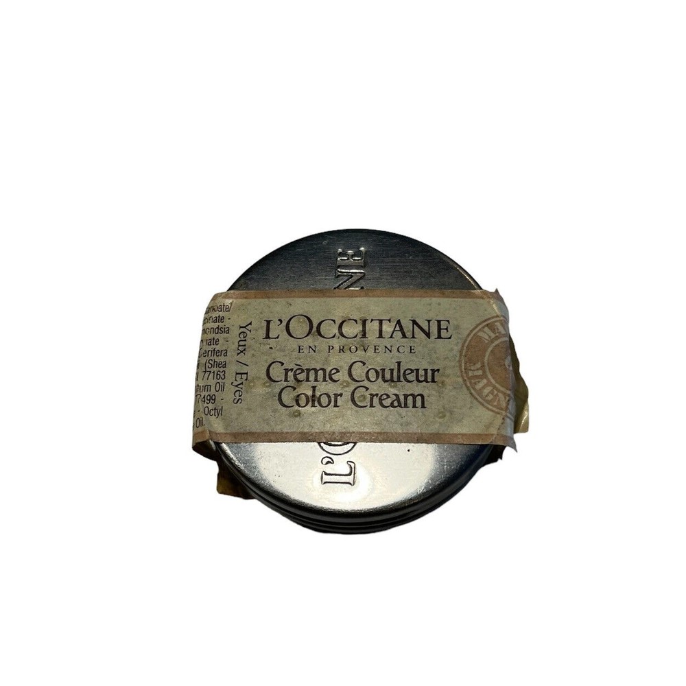 L’Occitane Colour Cream Eyeshadow • Rare Discontinued • NOS